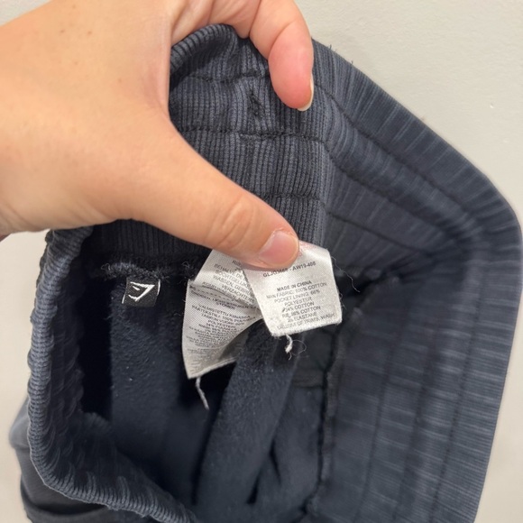 Gymshark Legacy Fitness Jogger High Waist Drawstring Small Athleisure Black - Picture 8 of 8